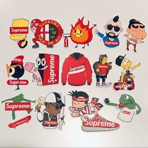 15 Supreme Stickers